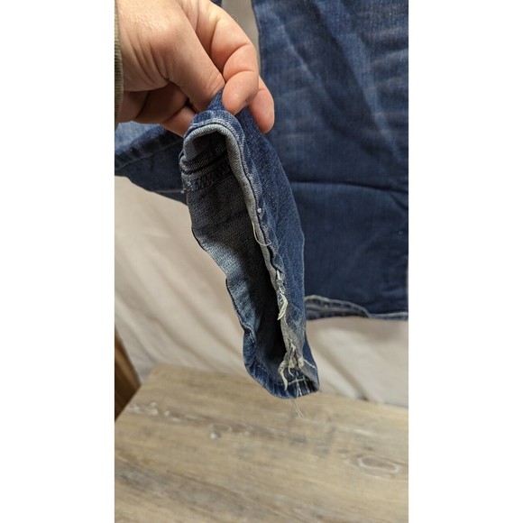 Red Rivet Blue Jeans Juniors Size 13 Dark Wash Stretch Bootcut - Picture 4 of 7